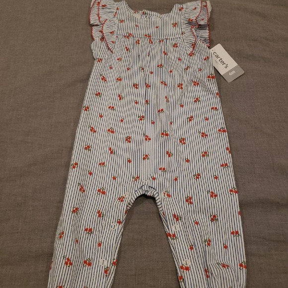 6m Carter's Long Romper NWT - Picture 2 of 7